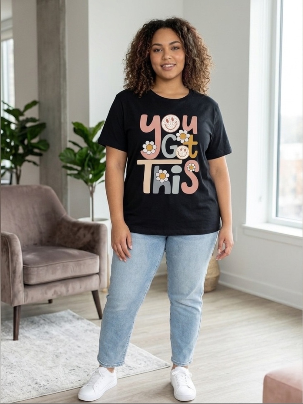 Women’s L You Got This motivation tee